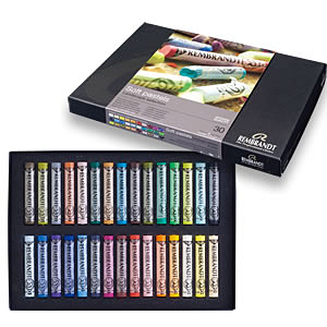 レンブラント ソフトパステル 30色セット 風景画用
