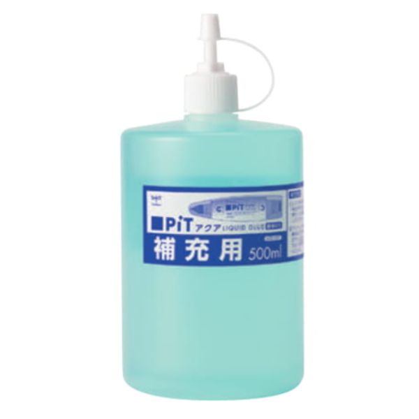 トンボ　アクアピット補充用 500ml (液体のり)　PR-WT