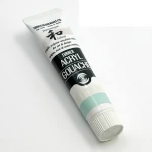 ターナーアクリルガッシュ ジャパネスクカラー20ml 301 白