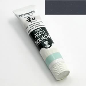 ターナーアクリルガッシュ ジャパネスクカラー20ml 303 鉛色