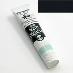 ターナーアクリルガッシュ ジャパネスクカラー20ml 306 青墨