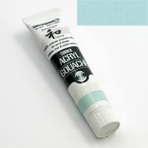 ターナーアクリルガッシュ ジャパネスクカラー20ml 350 淡水色