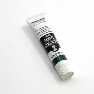 ターナーアクリルガッシュ 44 パーマネントグリーンディープ (40ml)
