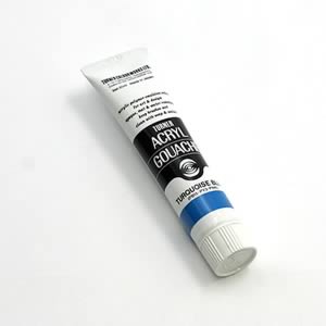 ターナーアクリルガッシュ 55 ターコイズブルー (40ml)