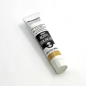 ターナーアクリルガッシュ 32 イエローオーカー (40ml)