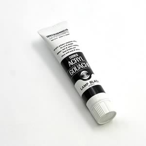 ターナーアクリルガッシュ 8 ランプブラック (40ml)