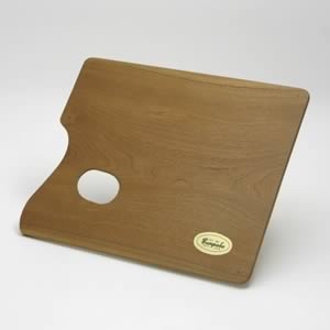 文房堂 木製角パレット 8号