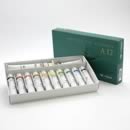 クサカベ油絵具 12色セット A-12 (6号,ホワイトのみ10号)