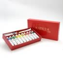 マツダ スーパー油絵具 12色セット [S-3] (6号,ホワイトのみ10号)