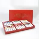 マツダ スーパー油絵具 38色セットDX (6号,ホワイトのみ10号)