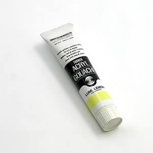 ターナーアクリルガッシュ 202 蛍光レモン (20ml)