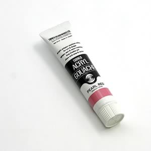 ターナーアクリルガッシュ 91 パールレッド (40ml)