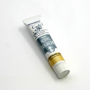 ターナーアクリルガッシュ 405 カラーパールイエロー (20ml)
