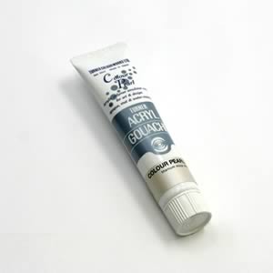 ターナーアクリルガッシュ 401 カラーパールホワイト (20ml)