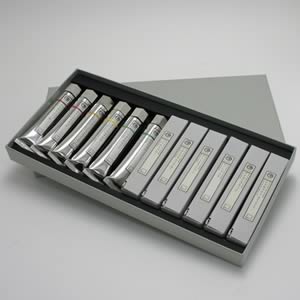 ホルベイン高級油絵具 油一<YUICHI> 12色セットA (20ml)
