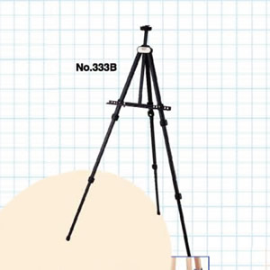 ホルベイン野外用イーゼル 333B黒