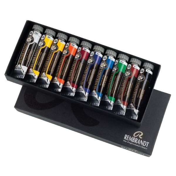 レンブラント油絵具 10色セット(15ml)