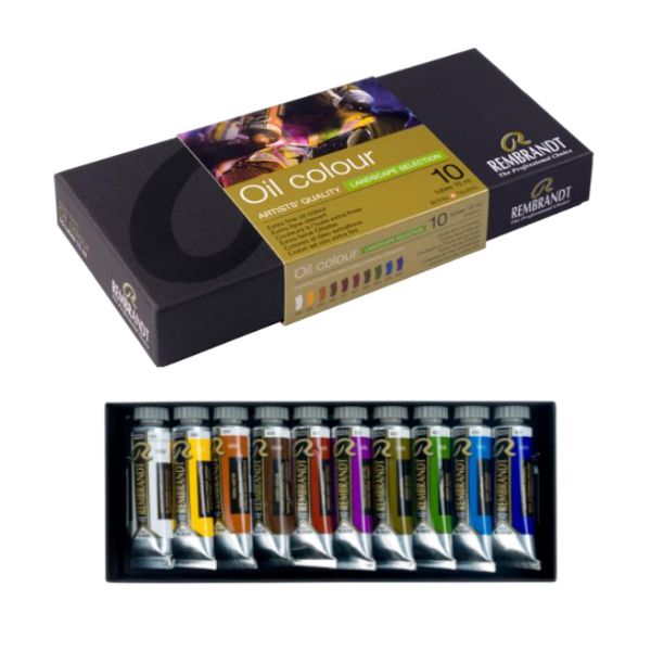 【数量限定品】レンブラント油絵具 ”風景画用” 10色セット(15ml)【完売】