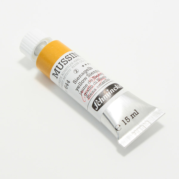 ムッシーニ油絵具 644 イエローシェンナ (9号・35ml)