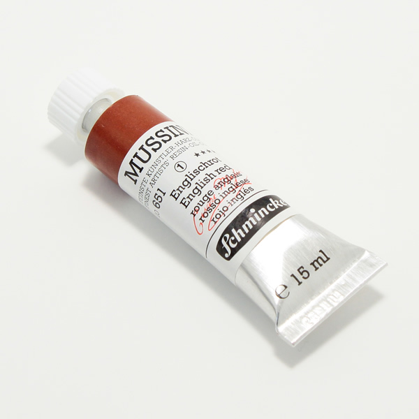 ムッシーニ油絵具 651 イングリッシュレッド (9号・35ml)