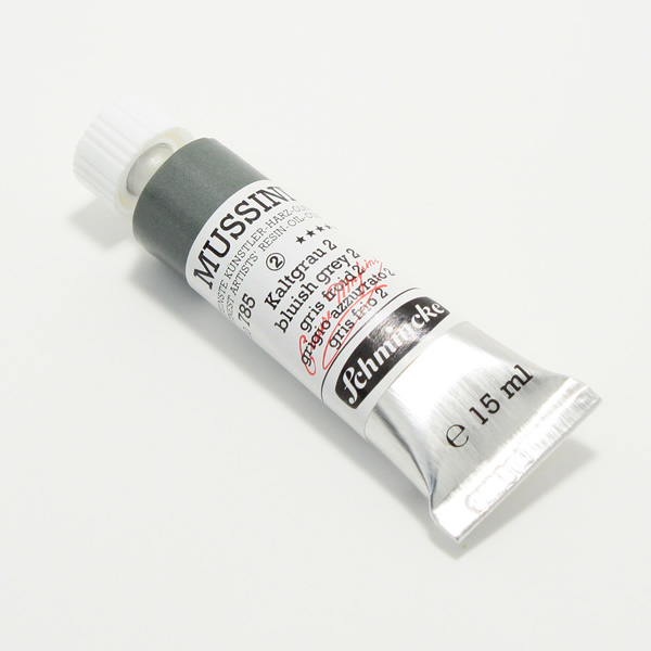 【メーカー在庫限り・9号に順次切替】 ムッシーニ油絵具 785 ブルーイッシュグレー2 (6号)