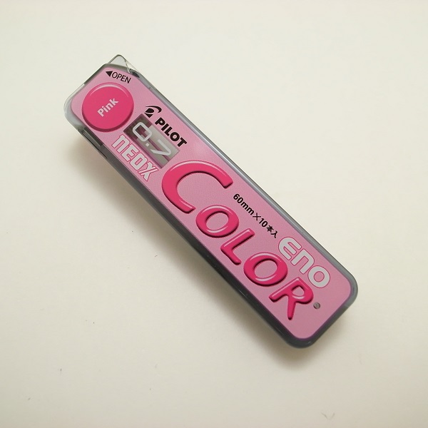 パイロット ネオックス・カラー・イーノ シャープペンシルカラー芯 【0.7mm】 ピンク
