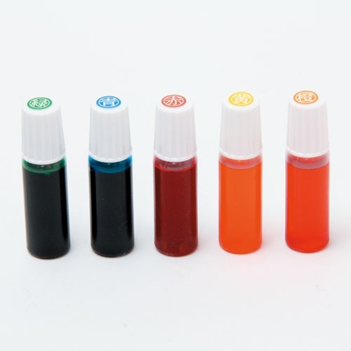 和紙染め染料 9ml 5色セット