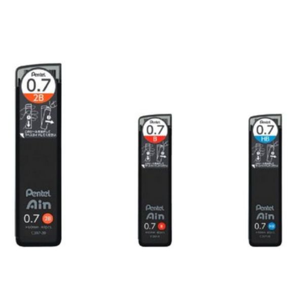シャープ芯　ぺんてる　アイン　【0.7mm】 40本入