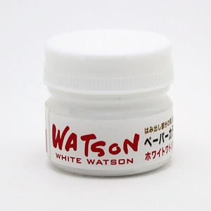 ペーパーカラー修正絵具 ホワイトワトソン色 20ml