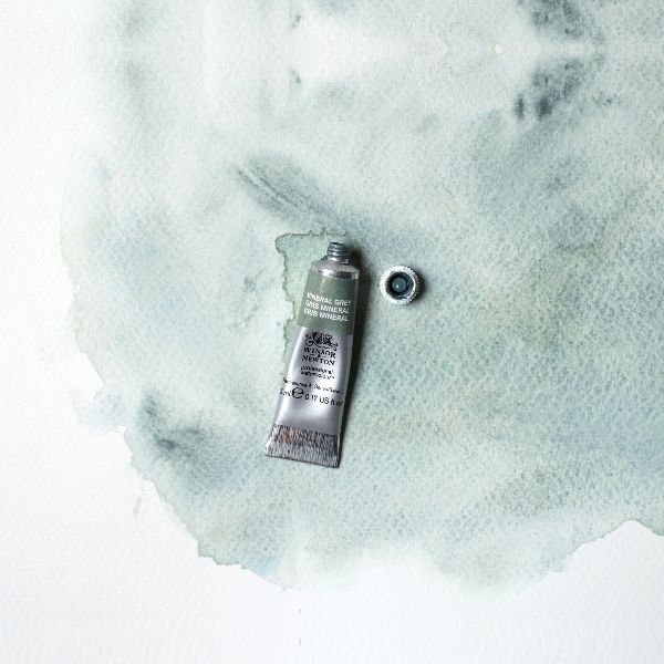 ウィンザー&ニュートン水彩絵具 427 ミネラルグレー (5ml)【リバイバルカラー】
