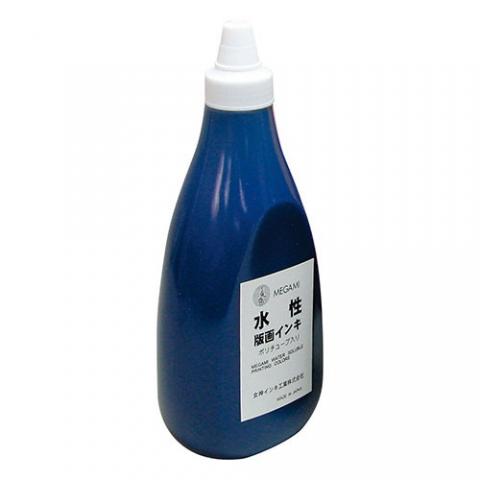 女神水性版画インキ 800g 藍