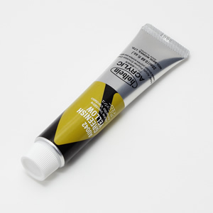 ホルベイン アクリリックカラー AU042 グリニッシュイエロー (6号,20ml)