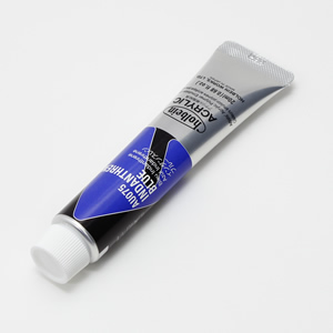 ホルベイン アクリリックカラー AU075 インダンスレンブルー (6号,20ml)