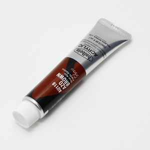 ホルベイン アクリリックカラー AU118 アゾブラウン (6号,20ml)