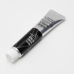 ホルベイン アクリリックカラー AU131 アイボリブラック (6号,20ml)