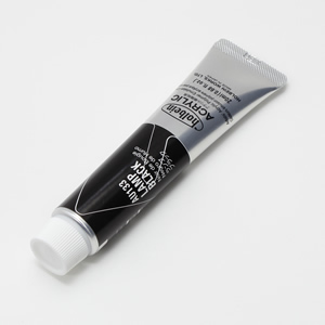 ホルベイン アクリリックカラー AU133 ランプブラック (6号,20ml)