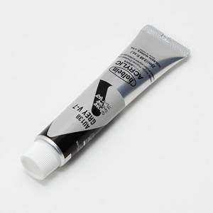 ホルベイン アクリリックカラー AU138 グレイV-7 (6号,20ml)