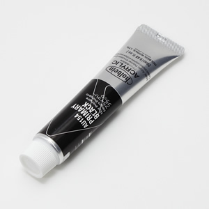ホルベイン アクリリックカラー AU154 プライマリーブラック (6号,20ml)
