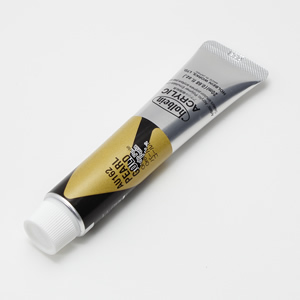 ホルベイン アクリリックカラー AU162 パールゴールド (6号,20ml)