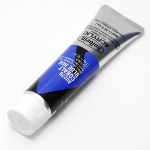 【廃番】ホルベイン アクリリックカラー AU276 コバルトブルーヒュー (9号,40ml)