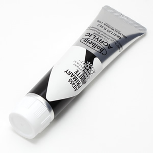 【廃番】ホルベイン アクリリックカラー AU355 プライマリーホワイト (9号,40ml)