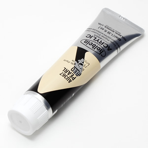 【廃番】ホルベイン アクリリックカラー AU367 パールレッド (9号,40ml)