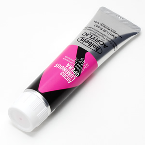 【廃番】ホルベイン アクリリックカラー AU383 ルミナスオペラ (9号,40ml)