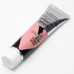 【廃番】ホルベイン アクリリックカラー AU228 シェルピンク (9号,40ml)