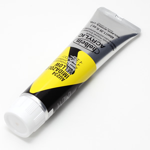 【廃番】ホルベイン アクリリックカラー AU234 イミダゾロンイエロー (9号,40ml)