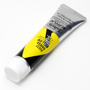 【廃番】ホルベイン アクリリックカラー AU237 ハンザイエロー (9号,40ml)