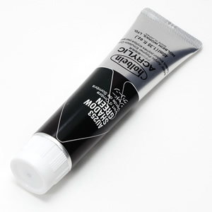 【廃番】ホルベイン アクリリックカラー AU253 シャドーグリーン (9号,40ml)