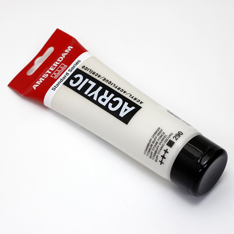 アムステルダムアクリリックカラー120ml 290チタニウムバフディープ