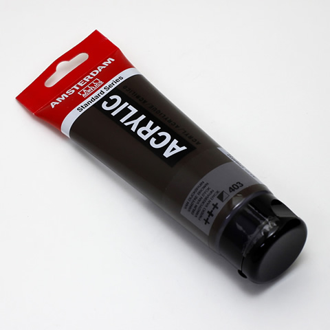 アムステルダムアクリリックカラー120ml 403バンダイクブラウン