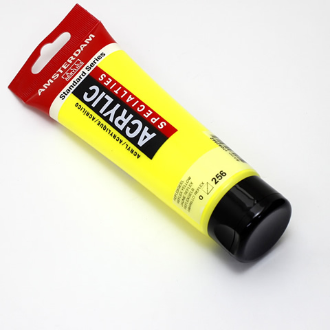 アムステルダムアクリリックカラー120ml 256リフレックスイエロー